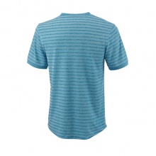 Wilson Tennis-Tshirt Stripe Crew blau Herren